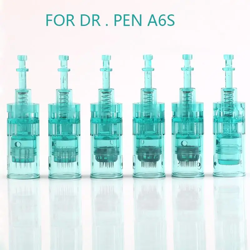 A6S derma pen/ Dr pen A6s needles cartridge 11/16/24/36/42 needles Round nano
