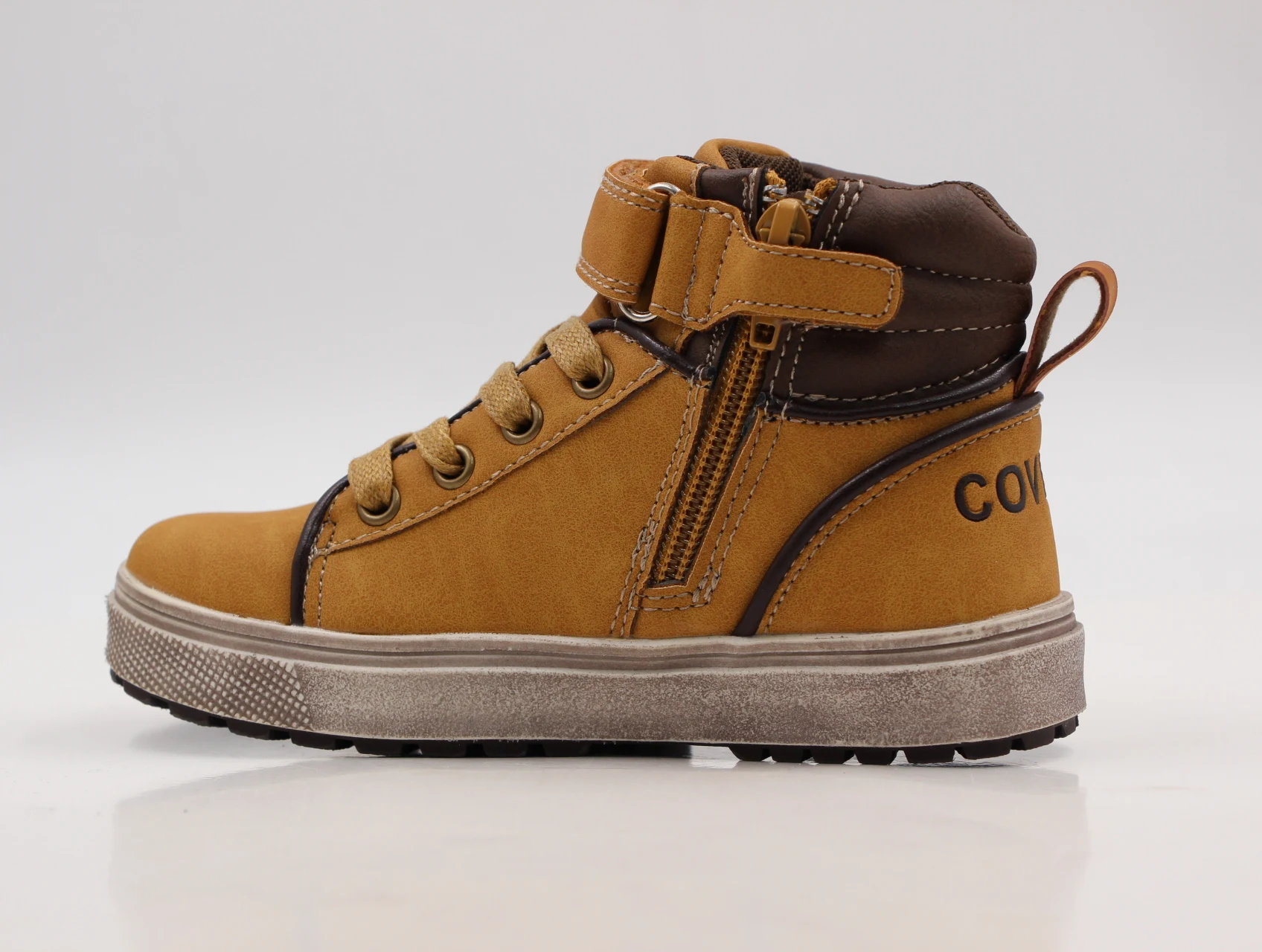  Brand shoes for boy basketbal classical style ankle sport children casual strap with lace up mesh