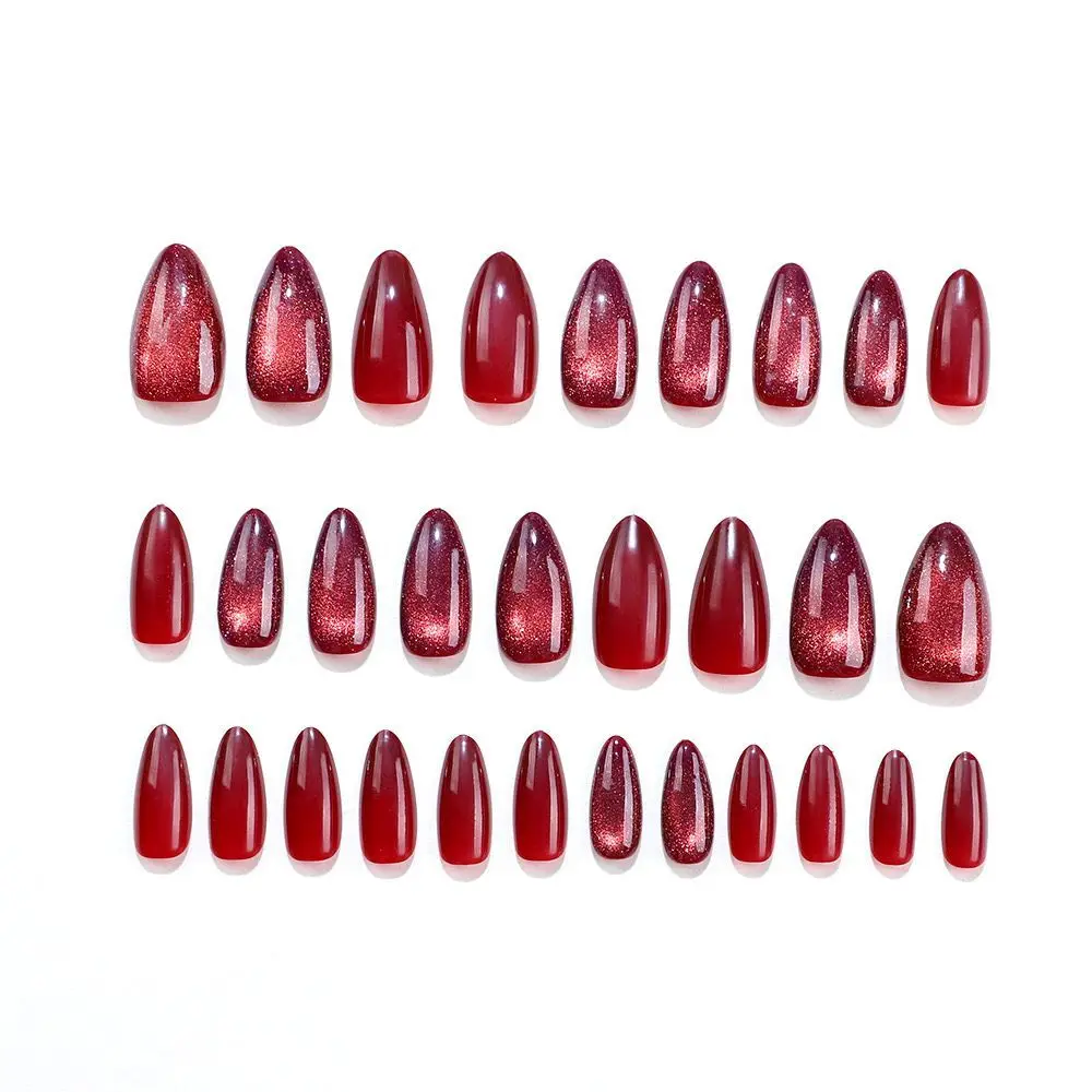 New fashion 30 pcs luxury press on nails private label custom nail wraps design nail art designs