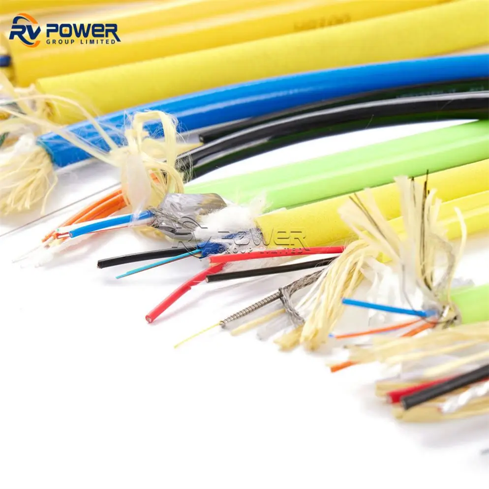 Трубный гусеничный робот Гибридный Тросовый Ethernet-сердечник с кабелем Cat5e