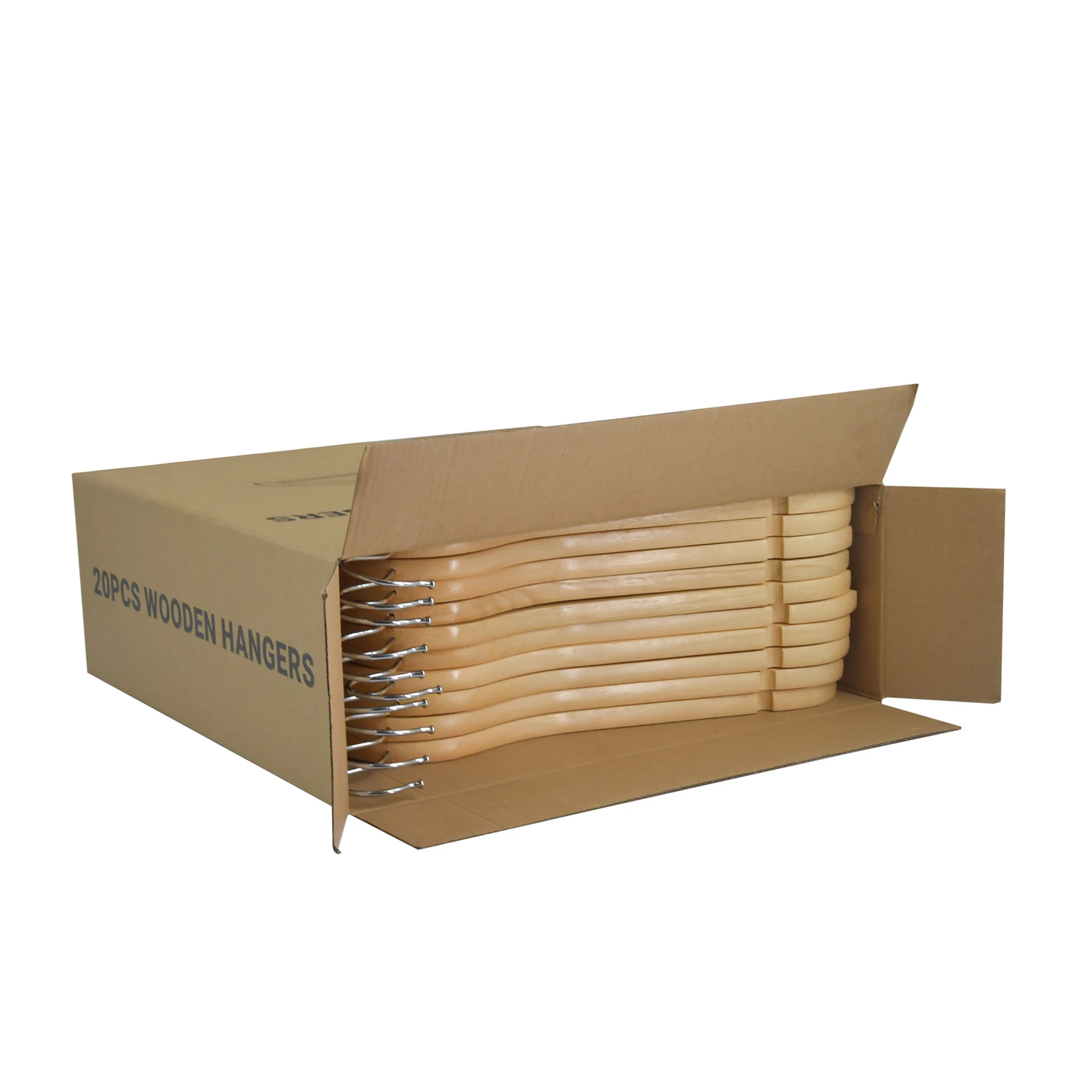 Top quality custom wooden coat hangers stand for clothes