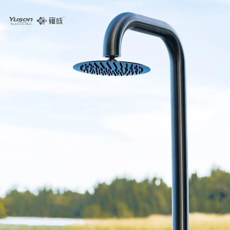 YUSON YS78662 Wholesale Private Label Stain proofing stainless steel 316 pool shower outdoor shower public beach for swim
