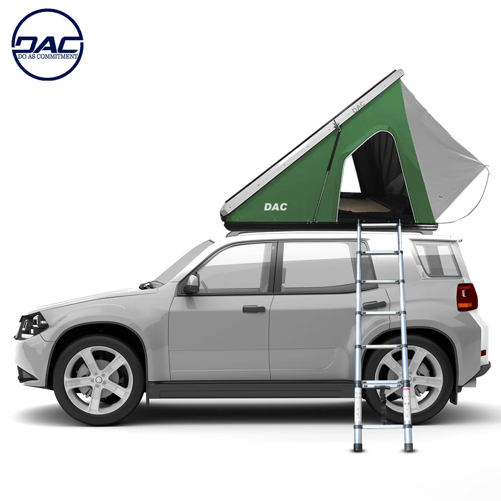 Rear Pop up SUV Outdoor Waterproof Side Camping Rooftop Tent For 2-3 Peoples