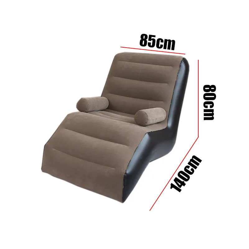 Portable wholesale factory hot selling eco friendly PVC inflatable lazy relaxing sofa in living room