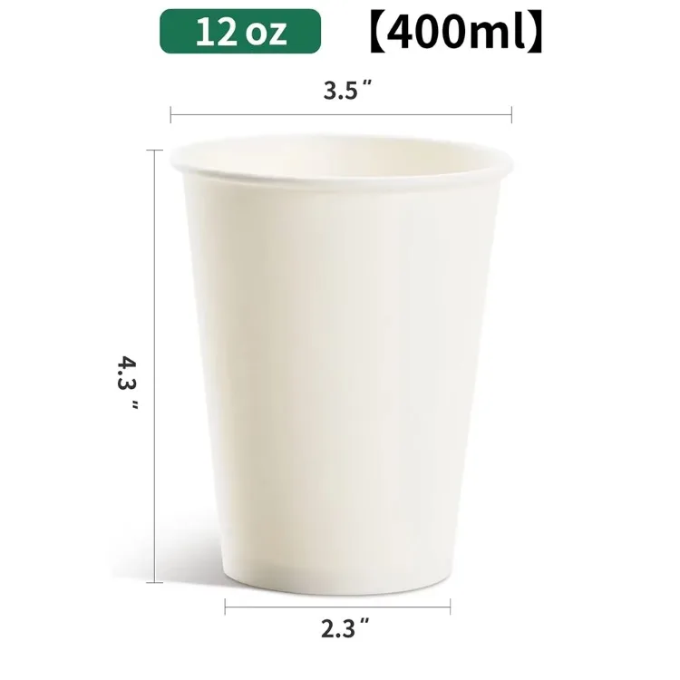 8oz 12oz 16oz Custom Drink Disposable Coffee Tea Paper Cup