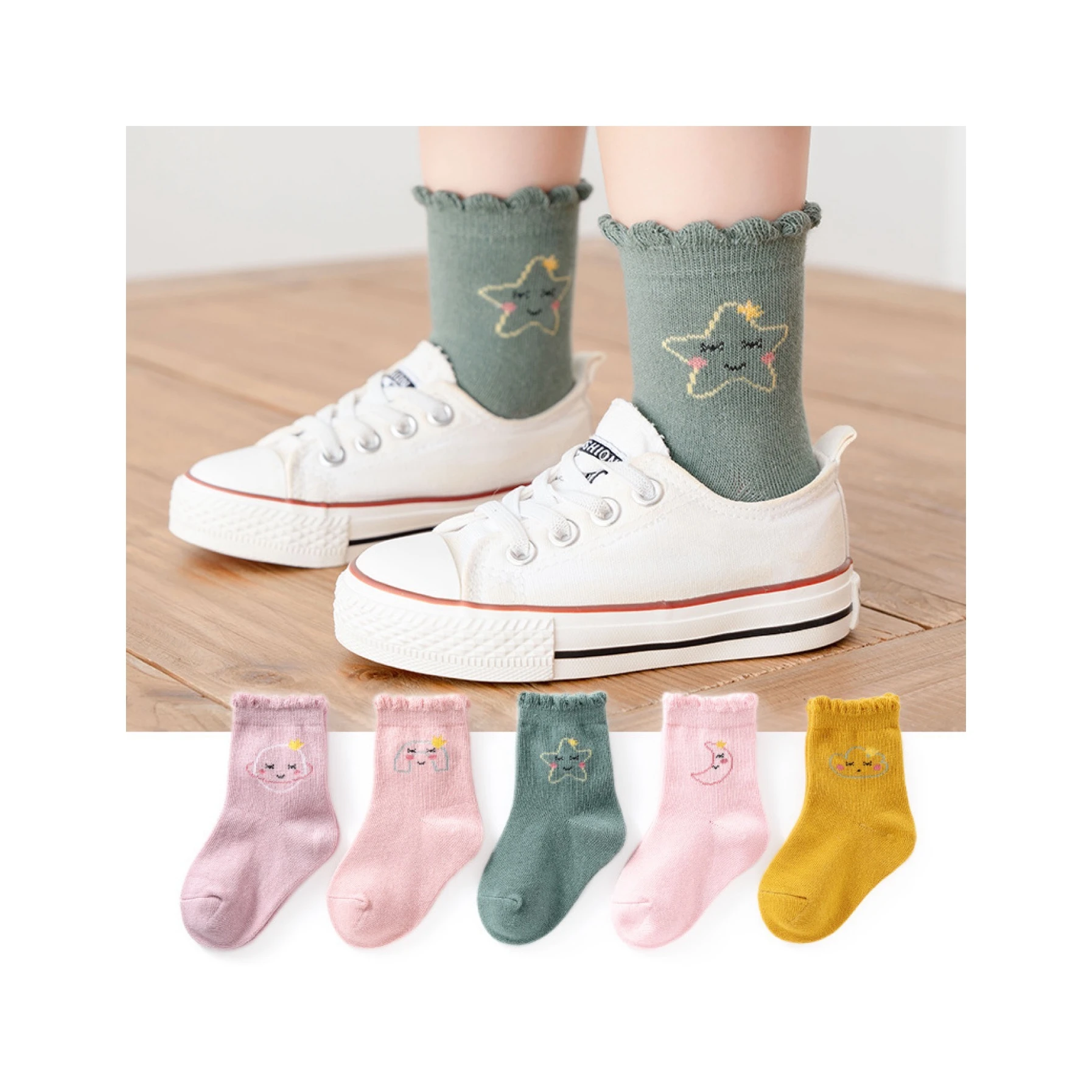 Animal Cute Casual Comfortable Polyester Ankle Cartoon Winter Socks