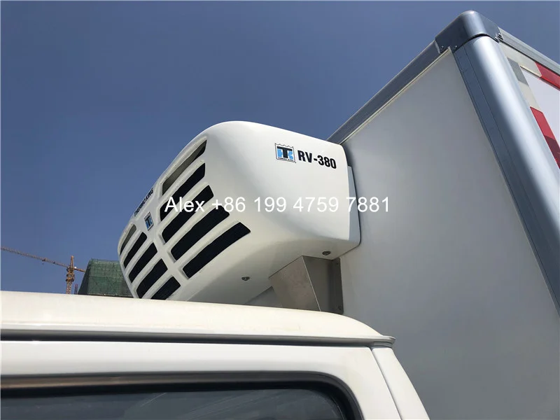 4x2 ISUZU 4 tons refrigerated trucks for sale