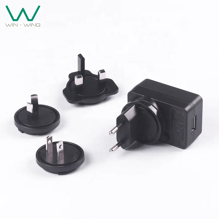 
AUS EU US UK JP type 5V USB Wall Charger Adapter 