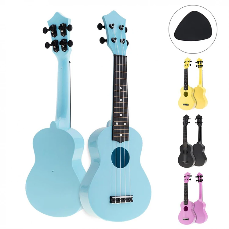China Cheap Price 4 String Colorful Diy Hand Made Concert Size Ukulele