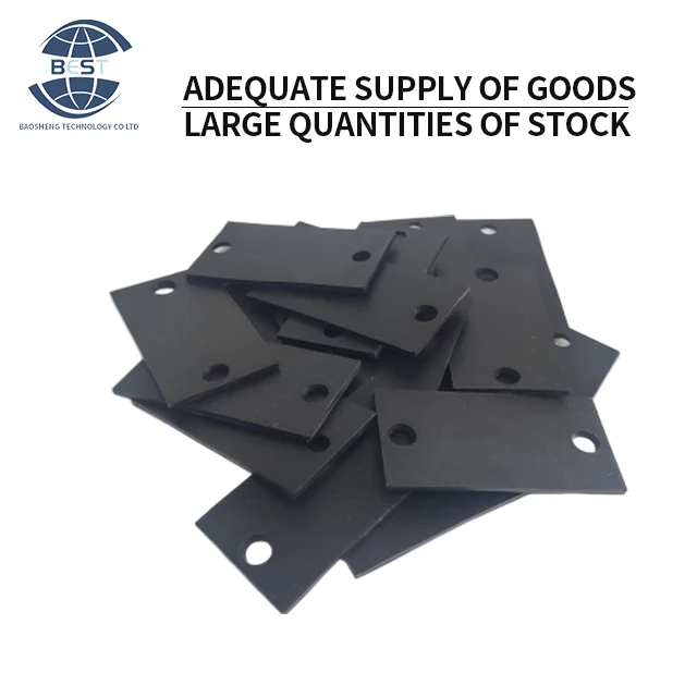 Factory new 2.5mm can be customized thickness insulation high elasticity wear-resistant two-eye rubber gasket