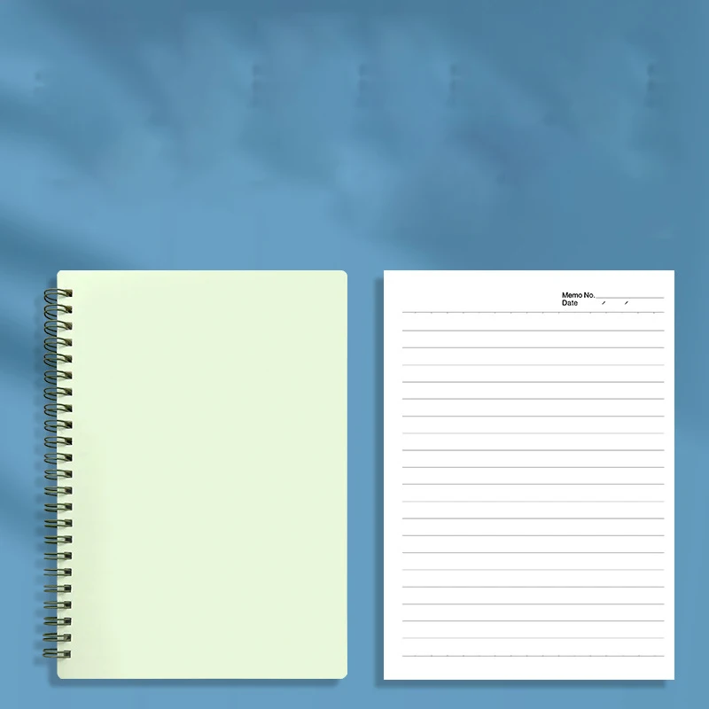 JX69 A5 Hardcover Academy Horizontal Spiral Notebook Custom Notebook Suitable For Learning Daily Notes For Work And Travel