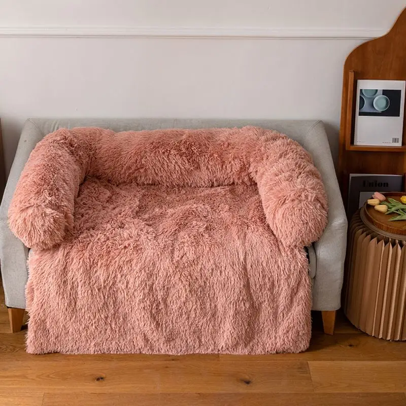 Taobao Basic Super Large Dog Bed Pet Sofa Bed long Plush Dog Sofa Protector Warm Soft Functional Cat Mat for dropshipping
