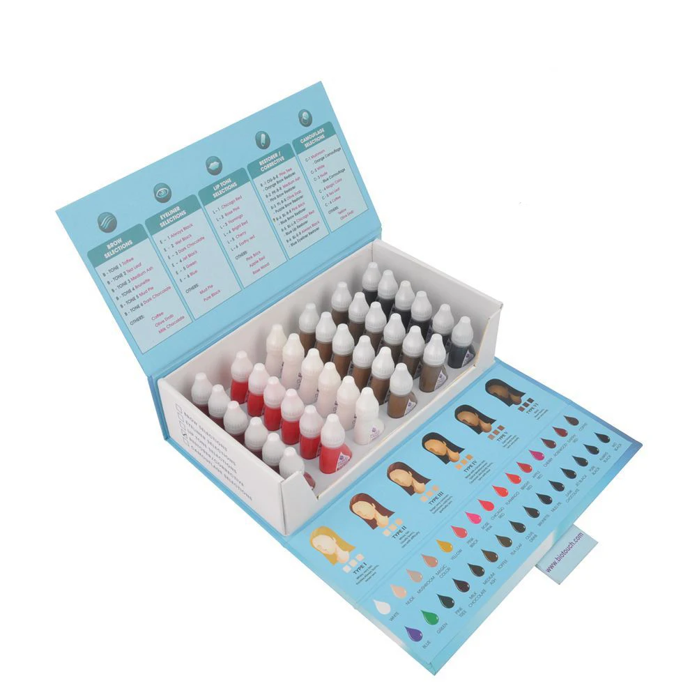 
Bio Touch Permanent Makeup MICROBLADING Cosmetic Tattoo Ink Micro Pigment Color 