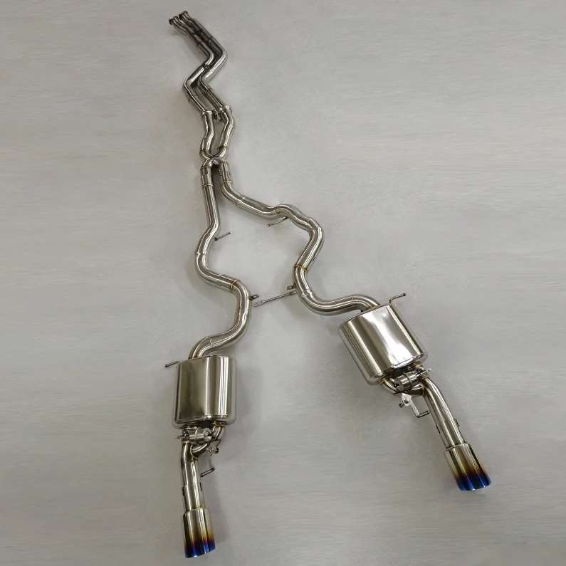 World Famous Brand Supplier Life Time Warranty Golden TIG Welding SUS 304 Catback Exhaust Pipes for BMW 335i  E92
