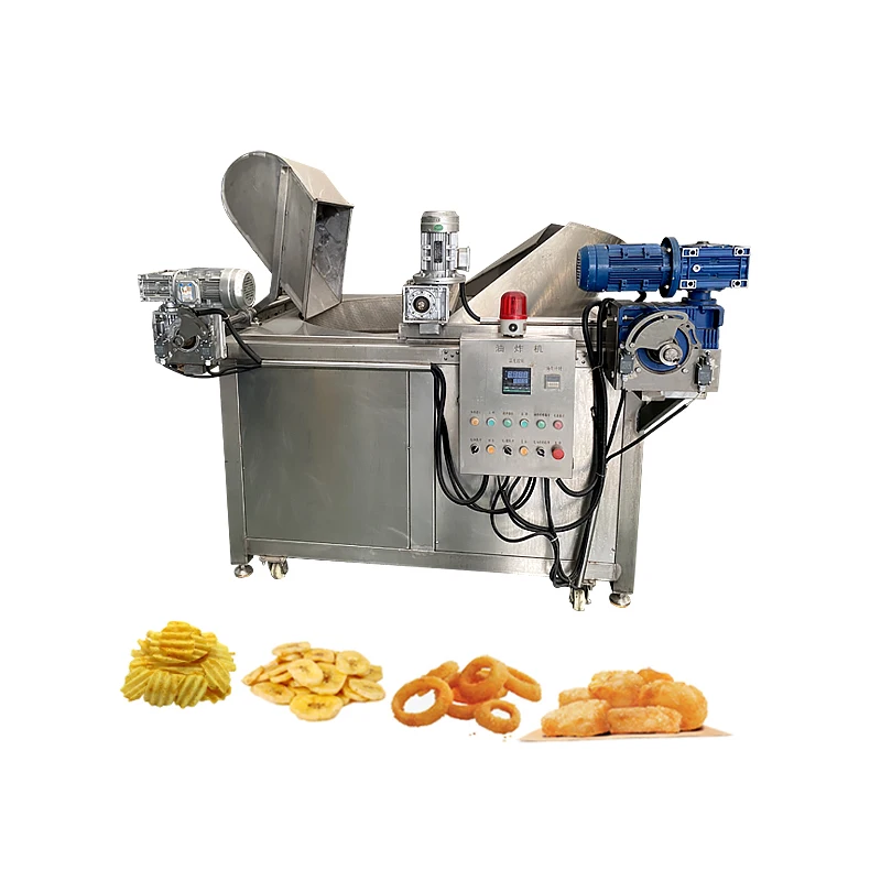 Hot sale commercial potato chips fryer gas potato frying machine