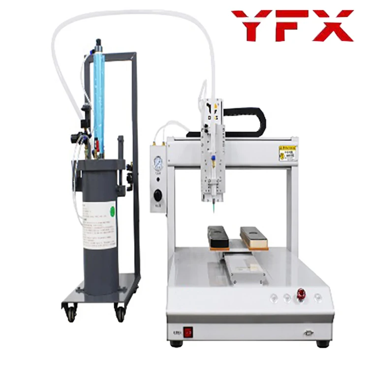 Double liquid automatic dispensing machine