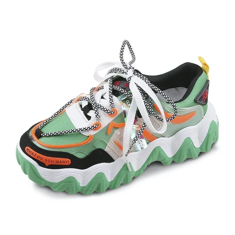 2021 Latest Design Ready to Ship Women New Style Air Cushion Black Ladies Sneakers