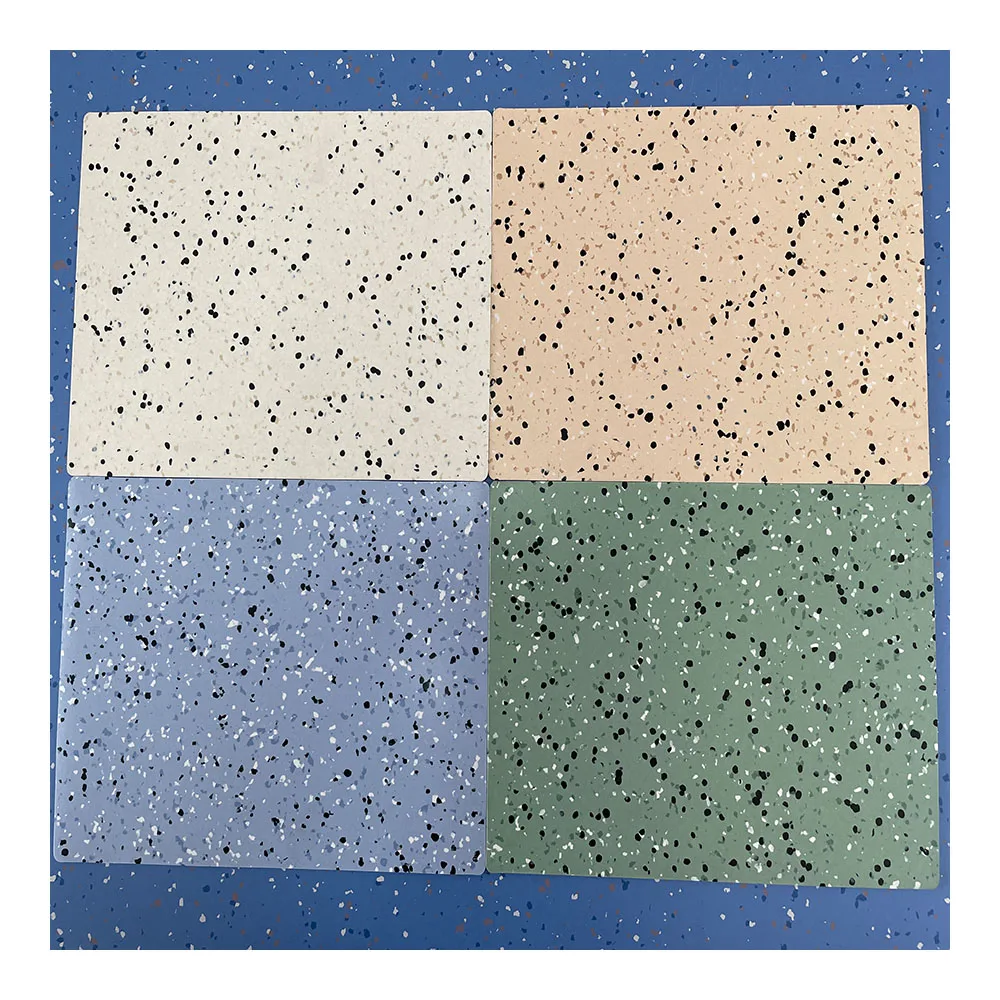 Anti-Static Vinyl Hospital Floor Roll Conductive PVC Homogeneous ESD Flooring Sheet Covering