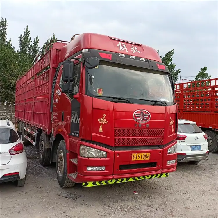 China Jiefang 6X4 Tipper Right Hand Drive Sand Isuzu Used Dump Truck Trailer Dumper