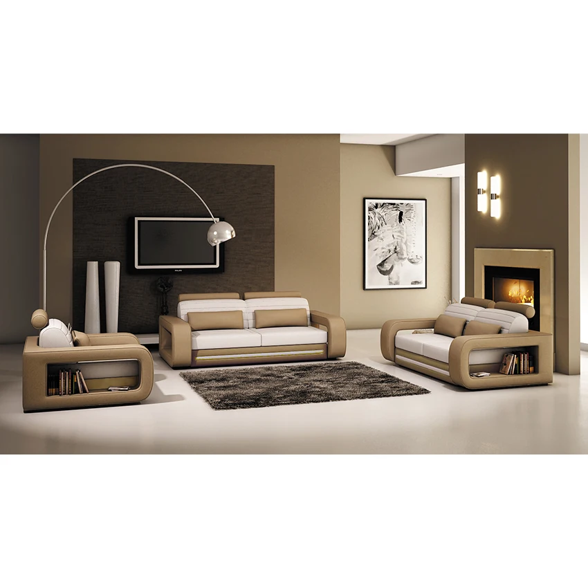 Modern design 3 seater pure leather reclining chesterfield sofa living room furniture sets modern luxury american