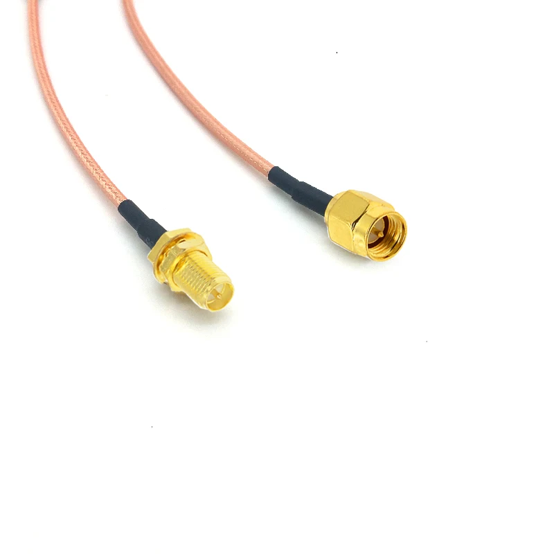 RG316 RP-SMA Female to SMA Male Connector RF Coax Coaxial Jumper Pigtail Cable