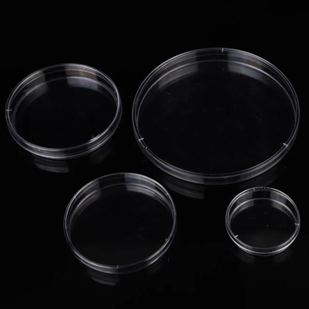 PETRIS DISC sterilized 35mm  60mm 70mm 90mm disposable placas de petri different size pc plastic petri dish