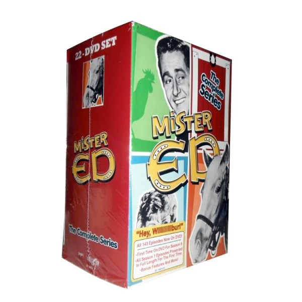 Mister ED полный сериал 22 диска оптовая продажа с фабрики лидер продаж DVD-фильмы сериалы бокс-сет CD-мультфильмы Blueray бесплатная доставка