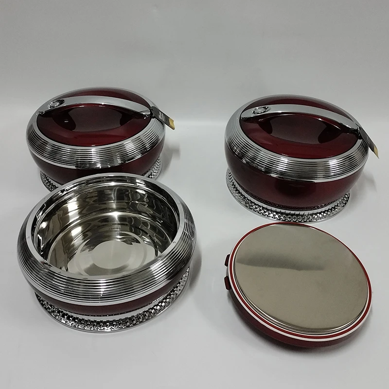 ABS Plastic Handle Food Storage Container Casserole Keep Warm Utensils With Lid