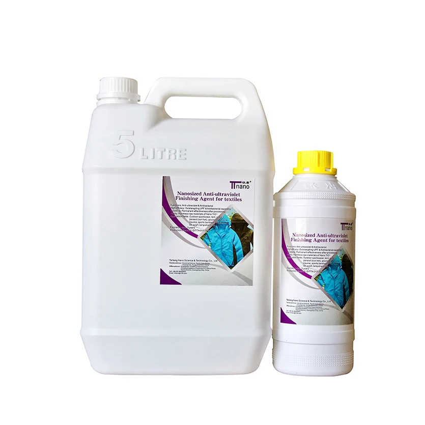 TTnano Anti-UV and Antibacterial Finishing Agent