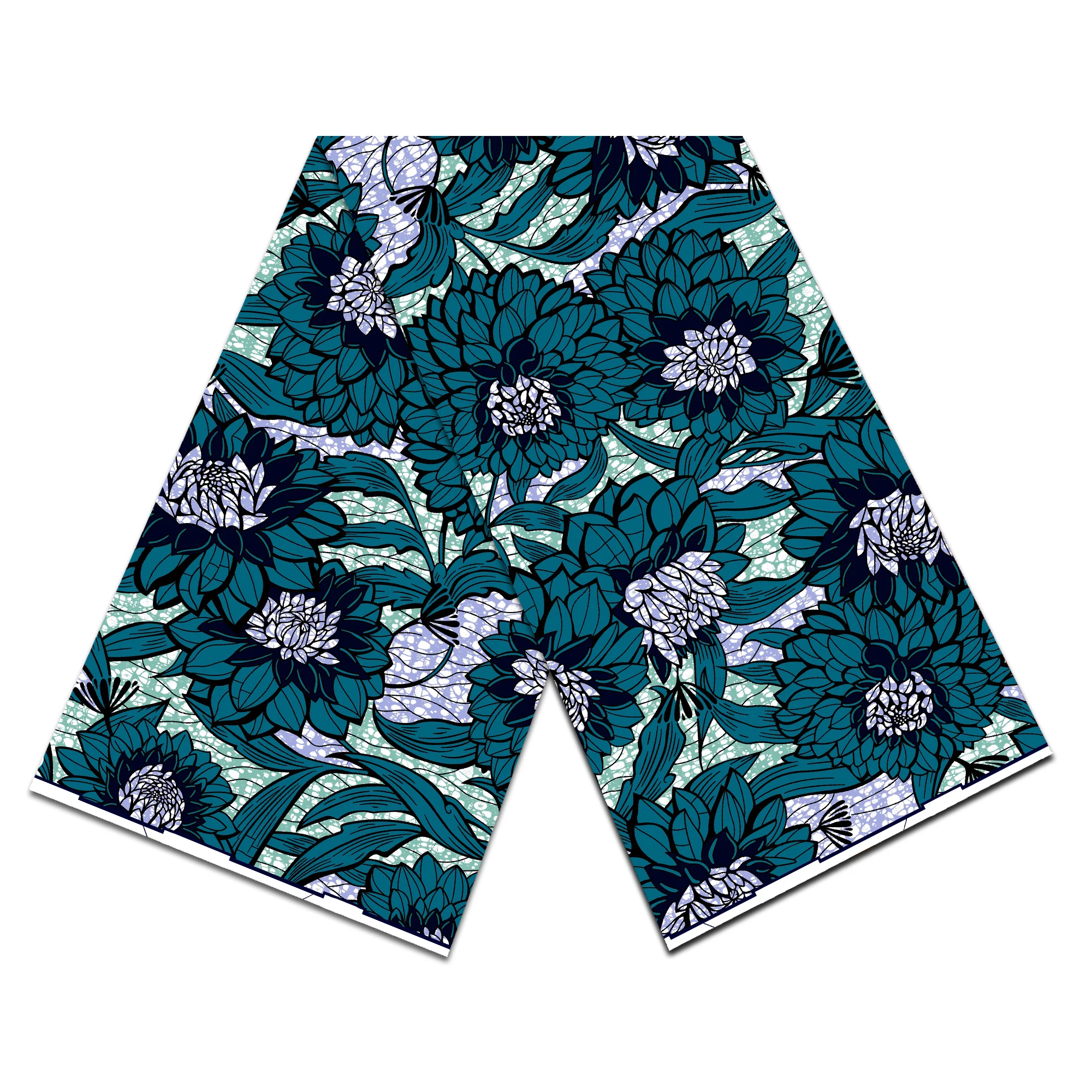 Ready Stock Factory Stock for Sale Tissu Satin Motif Africain Clothing Fabric Textile 100% Cotton Jacquard Fabric for Clothing