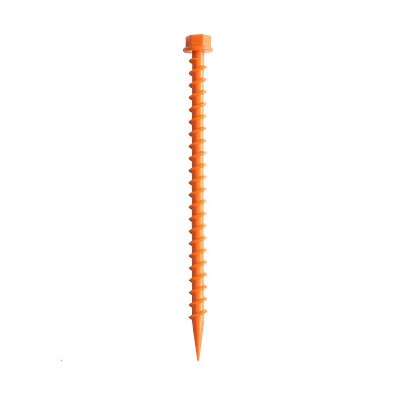 Camping Tools Plastic Tent Pegs Nail Sand Ground Fixing Nail Stakes Outdoor Camping Tent Nails Kit Awning Tent Accessories
