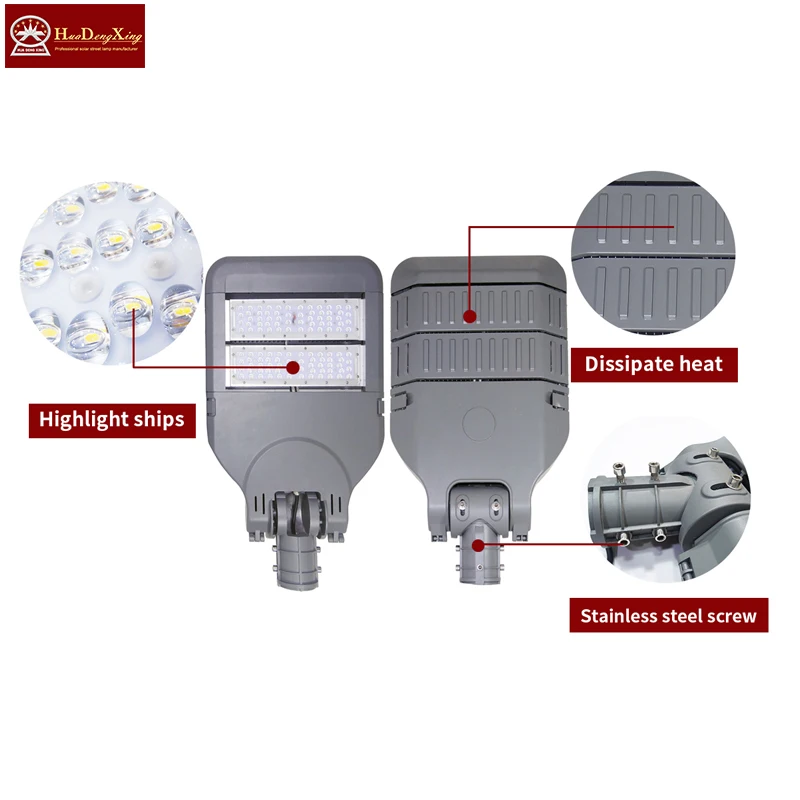 Guangdong Factory Adjustable PC Lens Street Light Module 50W-300W Outdoor LED Lighting IP65/IP66 SMD3030/5050