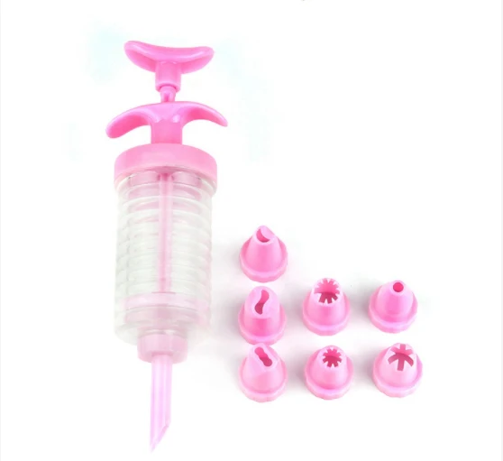 8pcs Icing Piping Nozzles Pastry Tips Cake Sugar craft Decorating Tool Set with Plastic Pastray