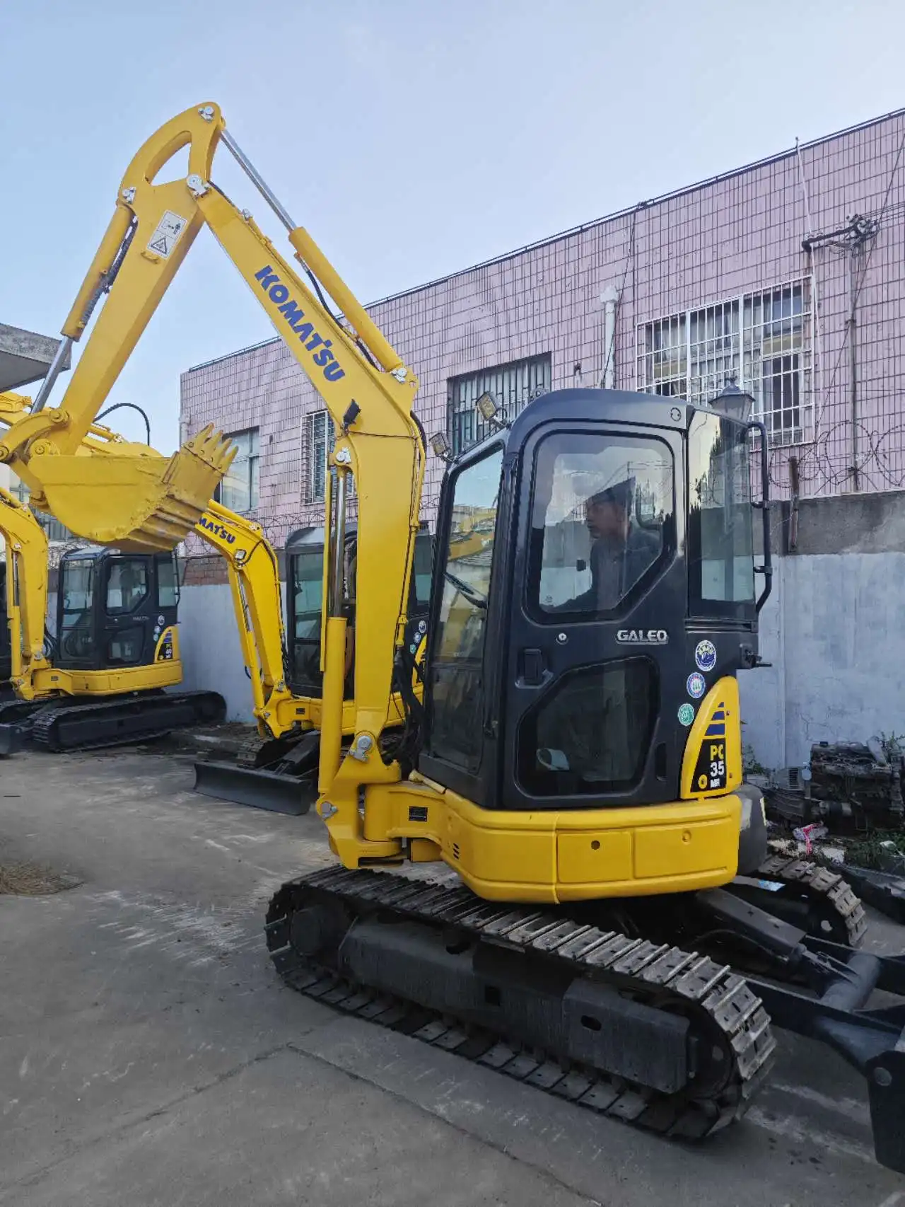 Японский Оригинальный мини-экскаватор 3 5 тонн б/у Komatsu PC35 PC35MR 3.5ton дешевый подержанный экскаватор