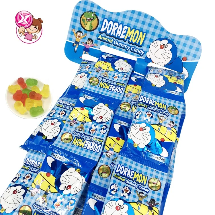 Halal Sweets Wholesale Vegan Gummies Cartoon Shape 3 Colours Fruit Flavors Soft Candy Kid Day For Middle East Market