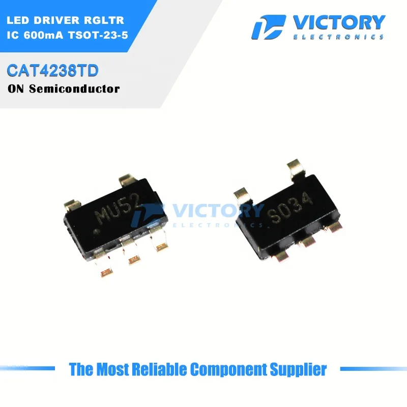 New original CAT4238TD-GT3 in stock CAT4238TD-GT3TR SOT23-5  LED DRIVER RGLTR IC Chip | wholesale price | Service of BOM Quoted