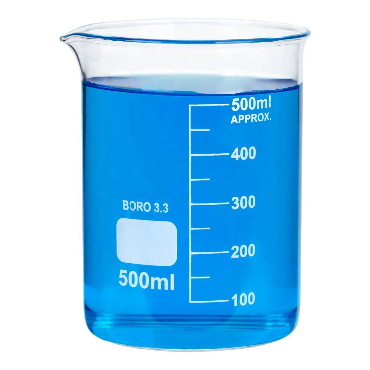 WORNER LAB Beaker Borosilicate Glass 500ml