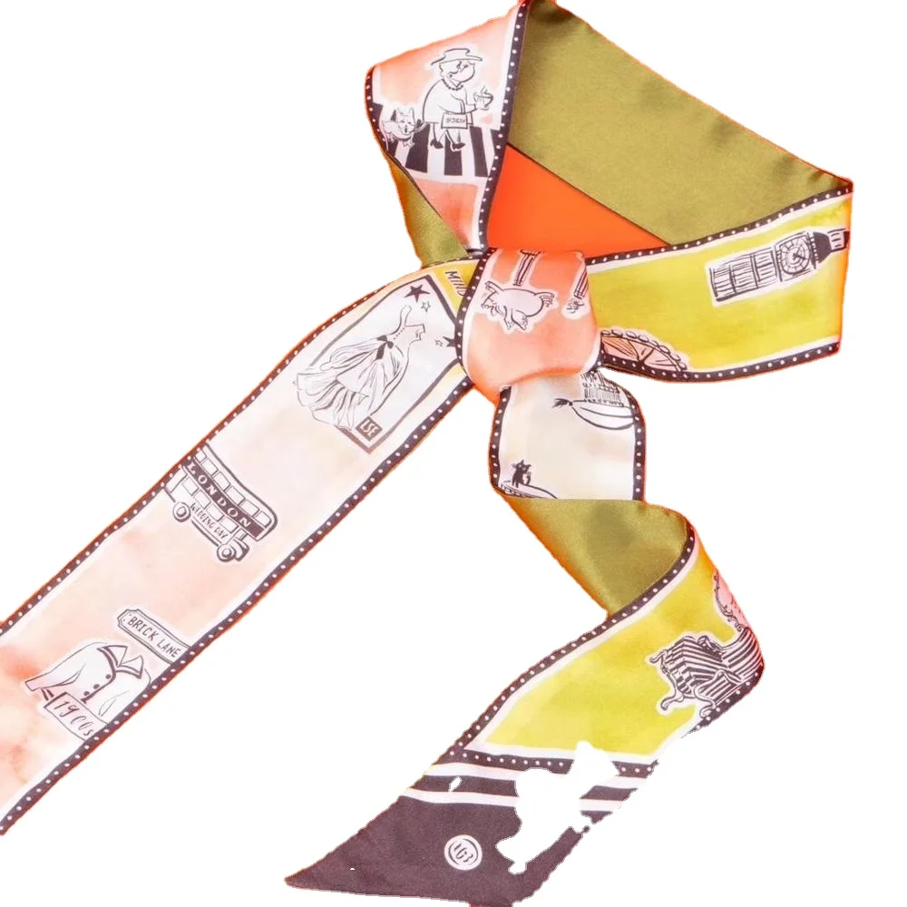 
 2021 Gerine 12 мм Новая цифровая печать 100% шелк китайский шарф может быть настроен  