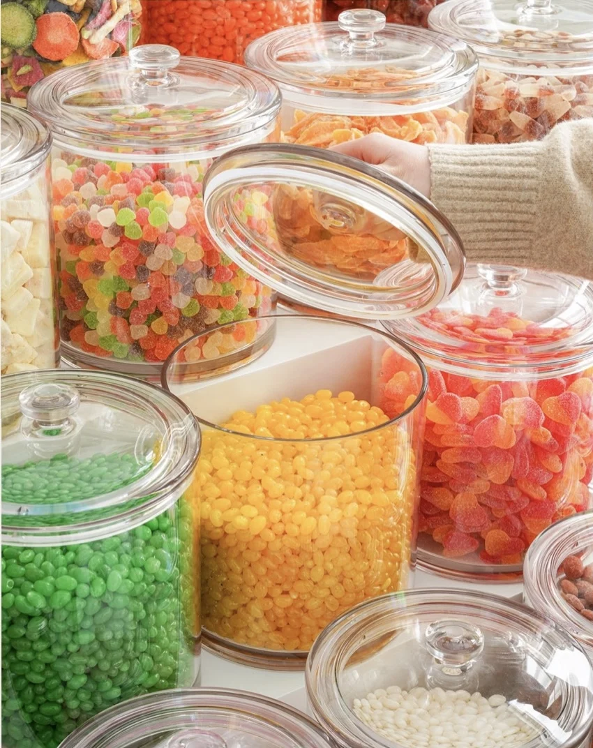 ECOBOX Cereal Food Container Candy Nuts Box Scoop Bin Storage Bins Candy Storage Container Bulk Food Bin For Sale