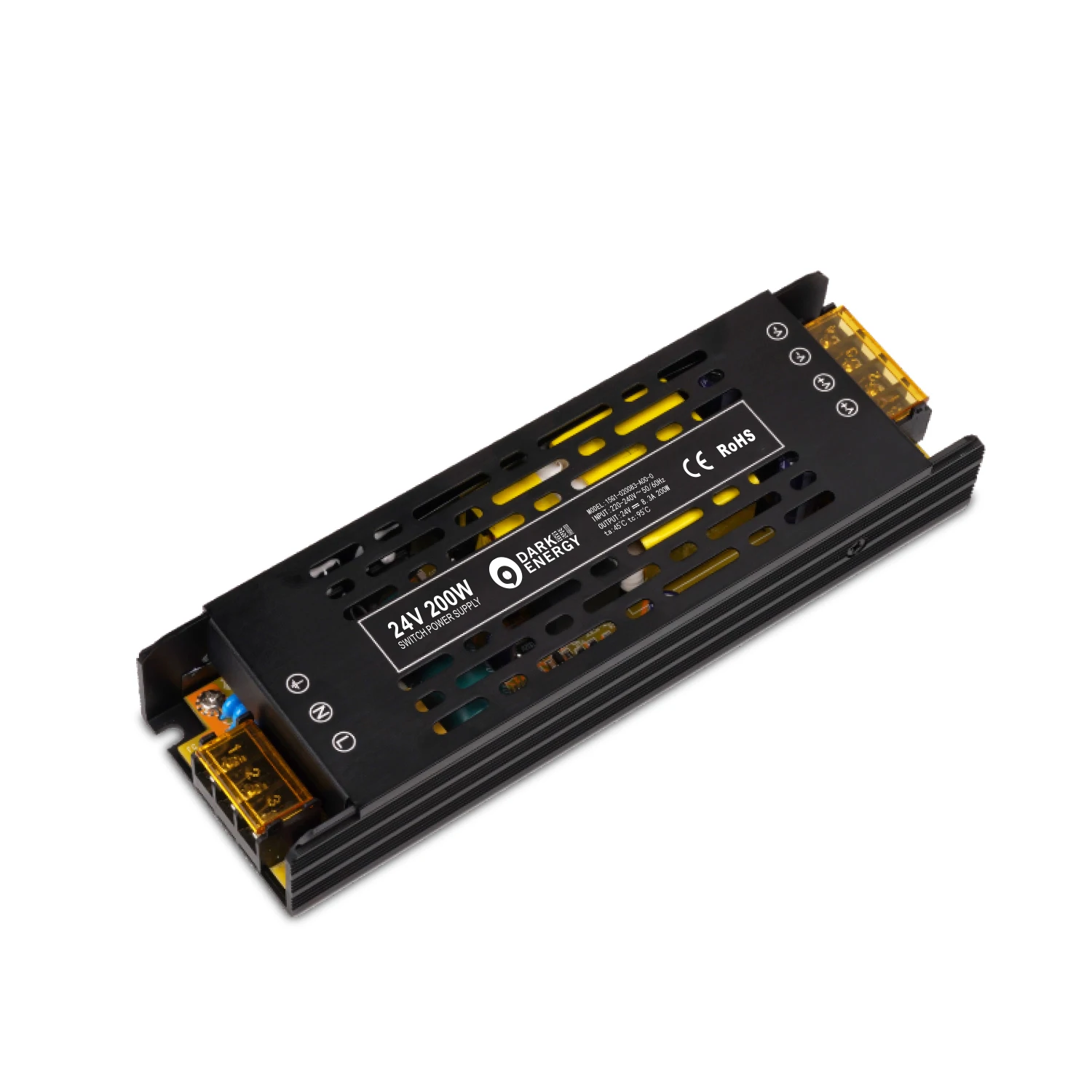 New Original Single 24v Constant Voltage 200w 17mm Slim Led Strip Driver