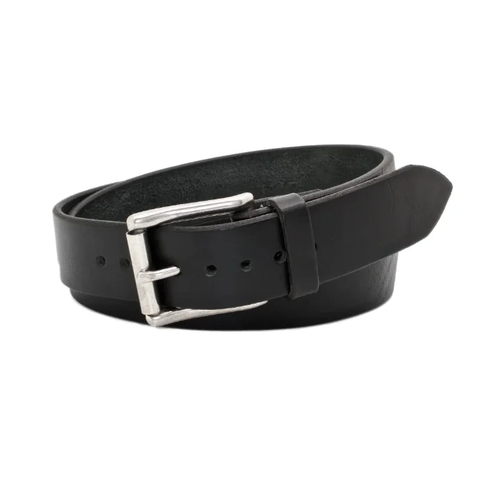 Customized Design Genuine Leather Pin Buckle Casual Belt For Men Wholesale Price Export Oriented From Bangladesh
