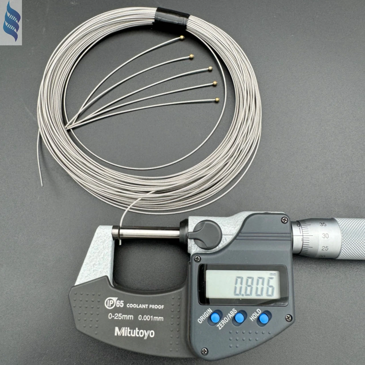 nylon coated steel wire rope micro cable for fishing 0.8mm 0.6mm