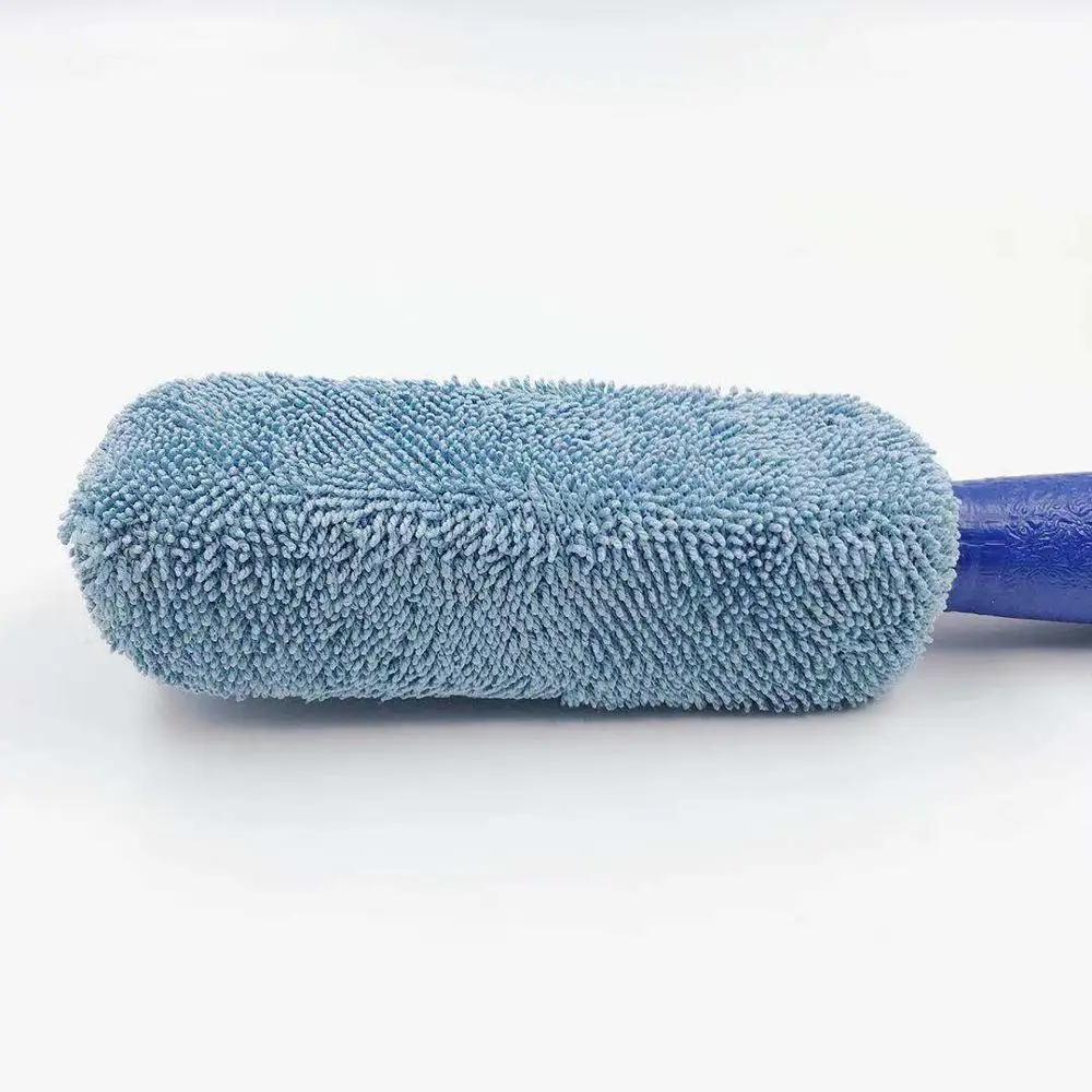 Многоцветные инструменты для ухода за автомобилем, щетка для колес, губка, варежка, комбинация 9 шт., набор для чистки автомобиля из микрофибры, набор для мойки автомобиля