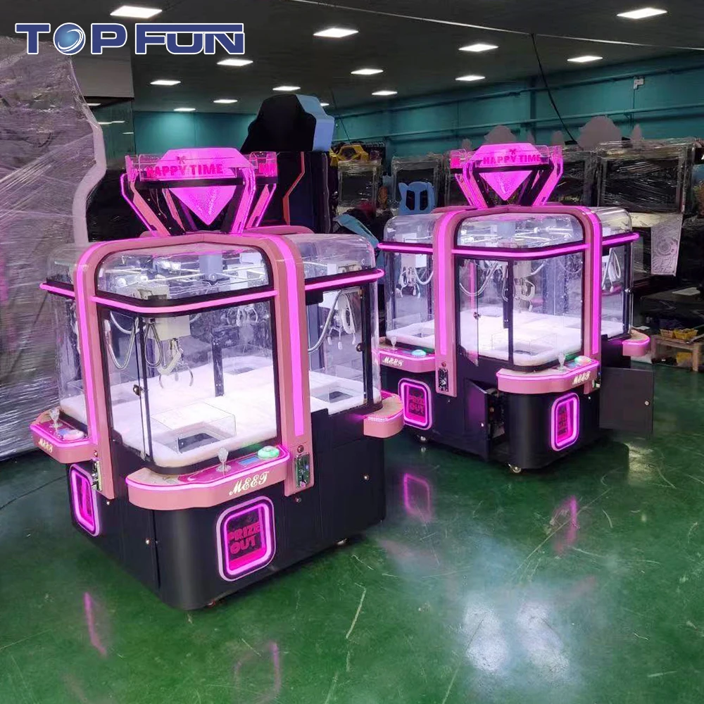 Прямая Продажа с фабрики детский игрушечный коготь красочный кран игровой автомат для торгового центра