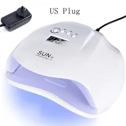 Manufacturer Wholesale Portable Sun X Lamp Nail Led Nail Dryer 54W Nail Lamp