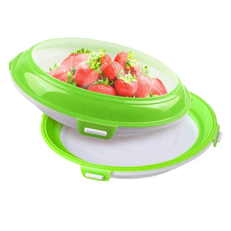 2022  New Arrival Reusable Food Preservation Trays Reusable and Stackable Food Storage Container