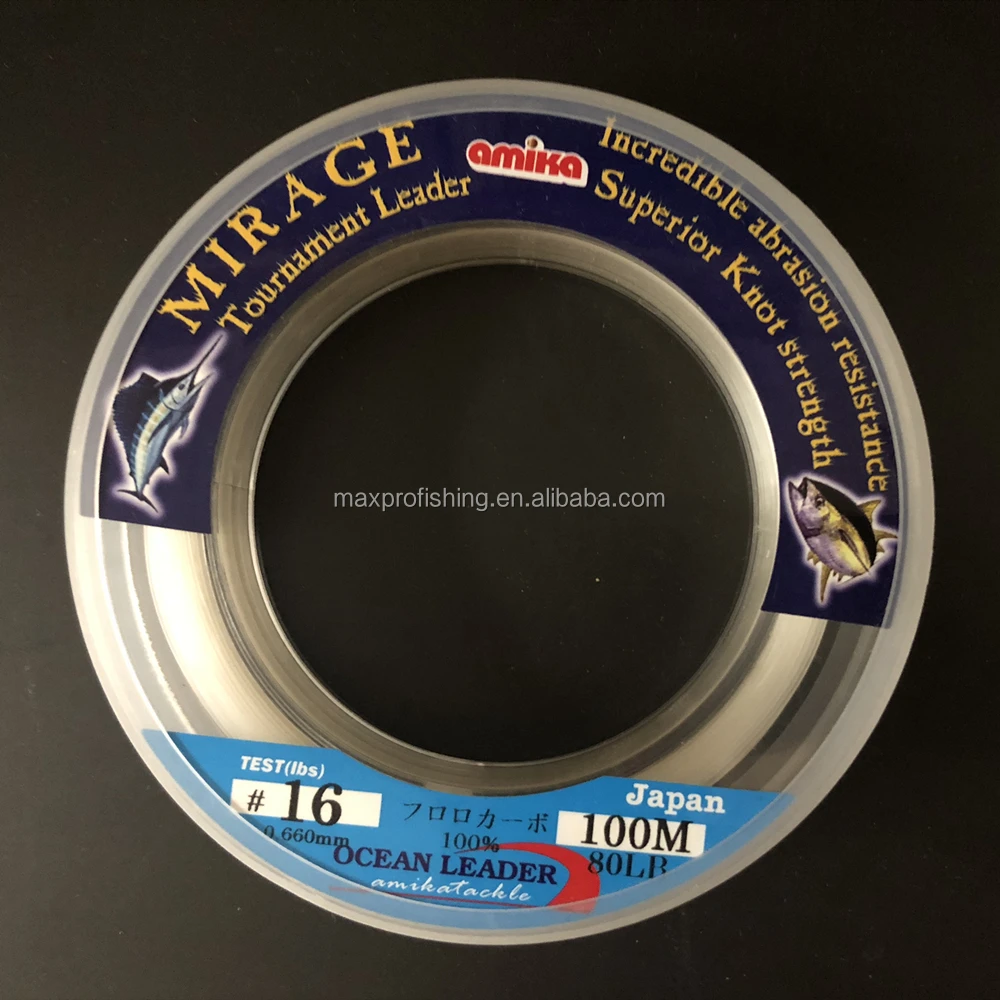 100% Japanese Ocean Leader Japan Fluorocarbon Fishing line