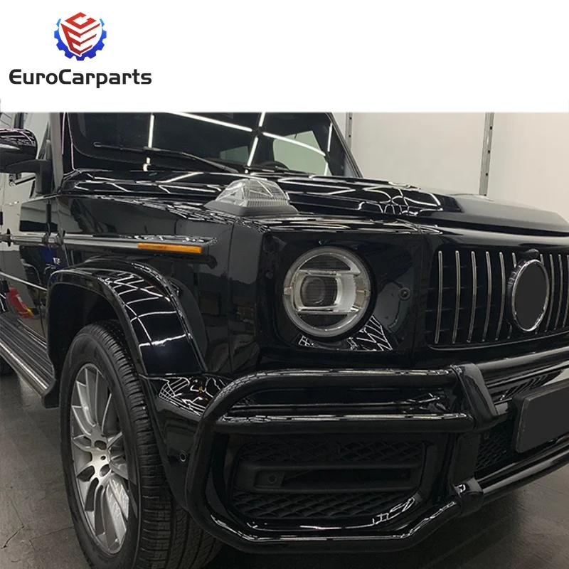 Wholesale Car accessories G-class W464 front guard bull bar with iron inner for 2019y~G63 car bumpers guard body kits auto parts