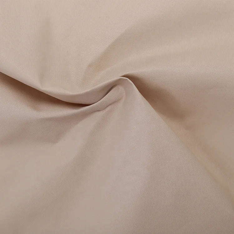 Comfortable touch elastic knitted nylon cotton blend dress fabric