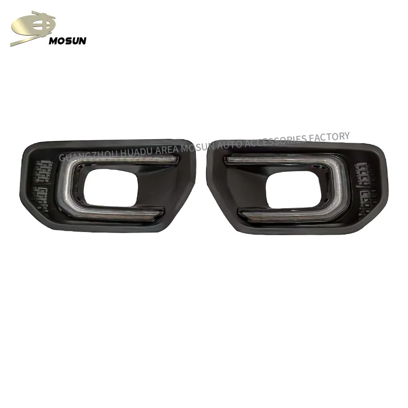 Daytime Running Light DRL yellow white LED lamp for FORD RANGER T9 XL XLT XLS T9 2023+ Car Accessories Turn signal light